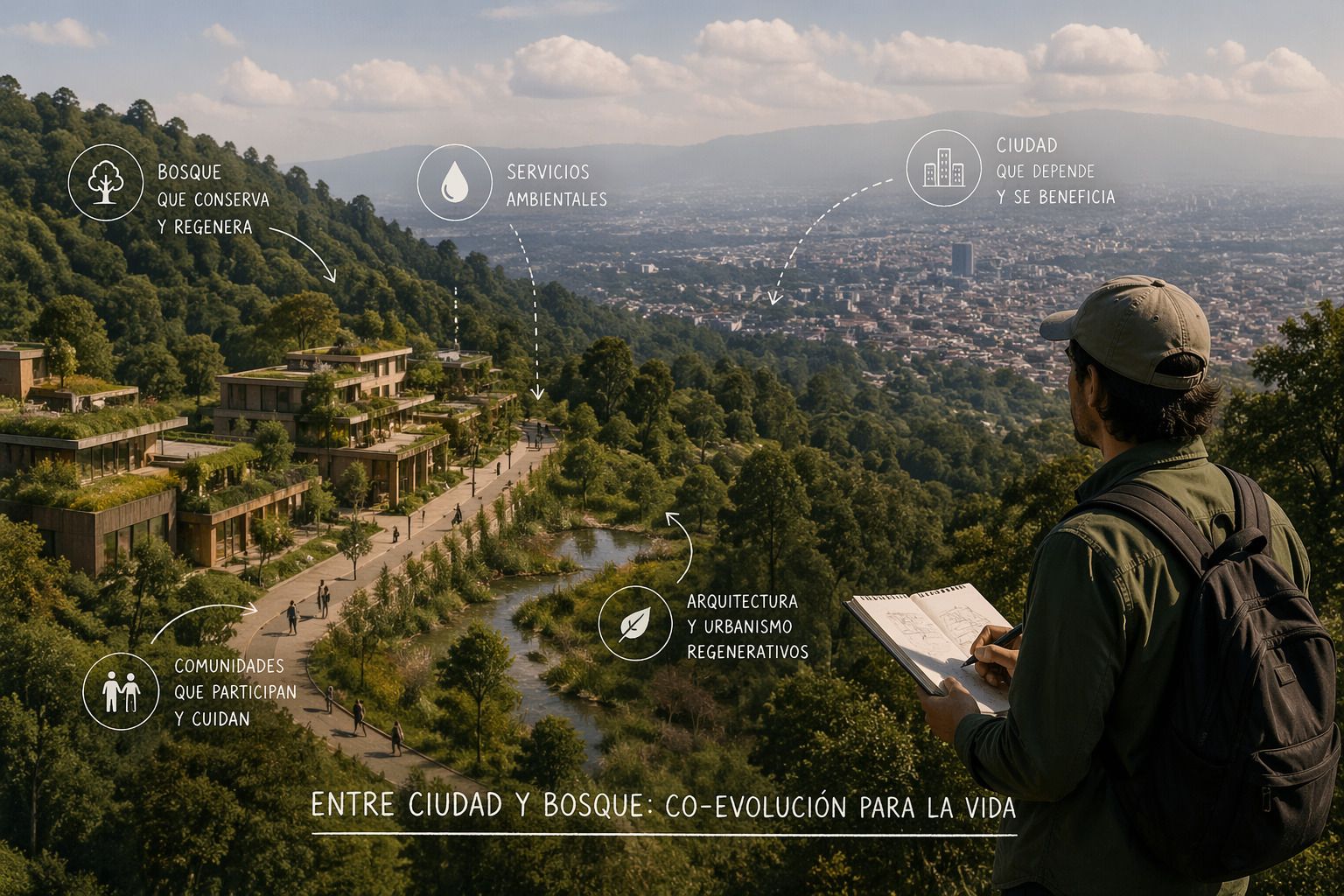 Investigación IBERO apuesta por una Arquitectura que proteja el Bosque de Agua, fuente del 70% del recurso hídrico en CDMX