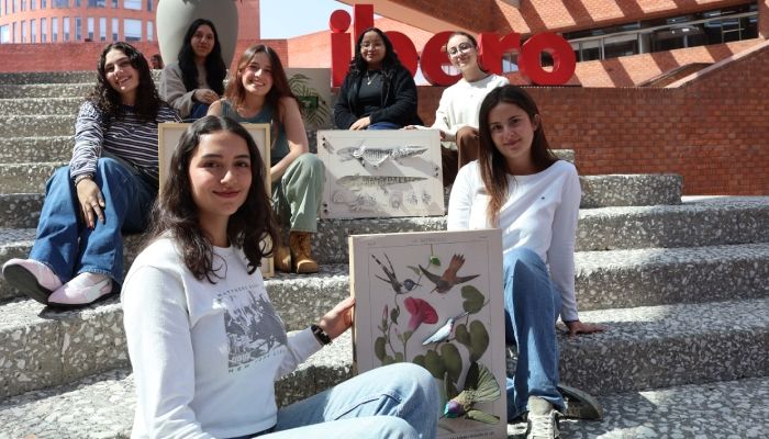 Estudiantes IBERO reinterpretan a José María Velasco con arte inmersivo en Design Week México 2026