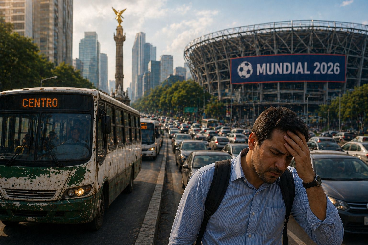Mundial 2026 exhibe rezagos en movilidad y contaminación en CDMX: alerta experto IBERO