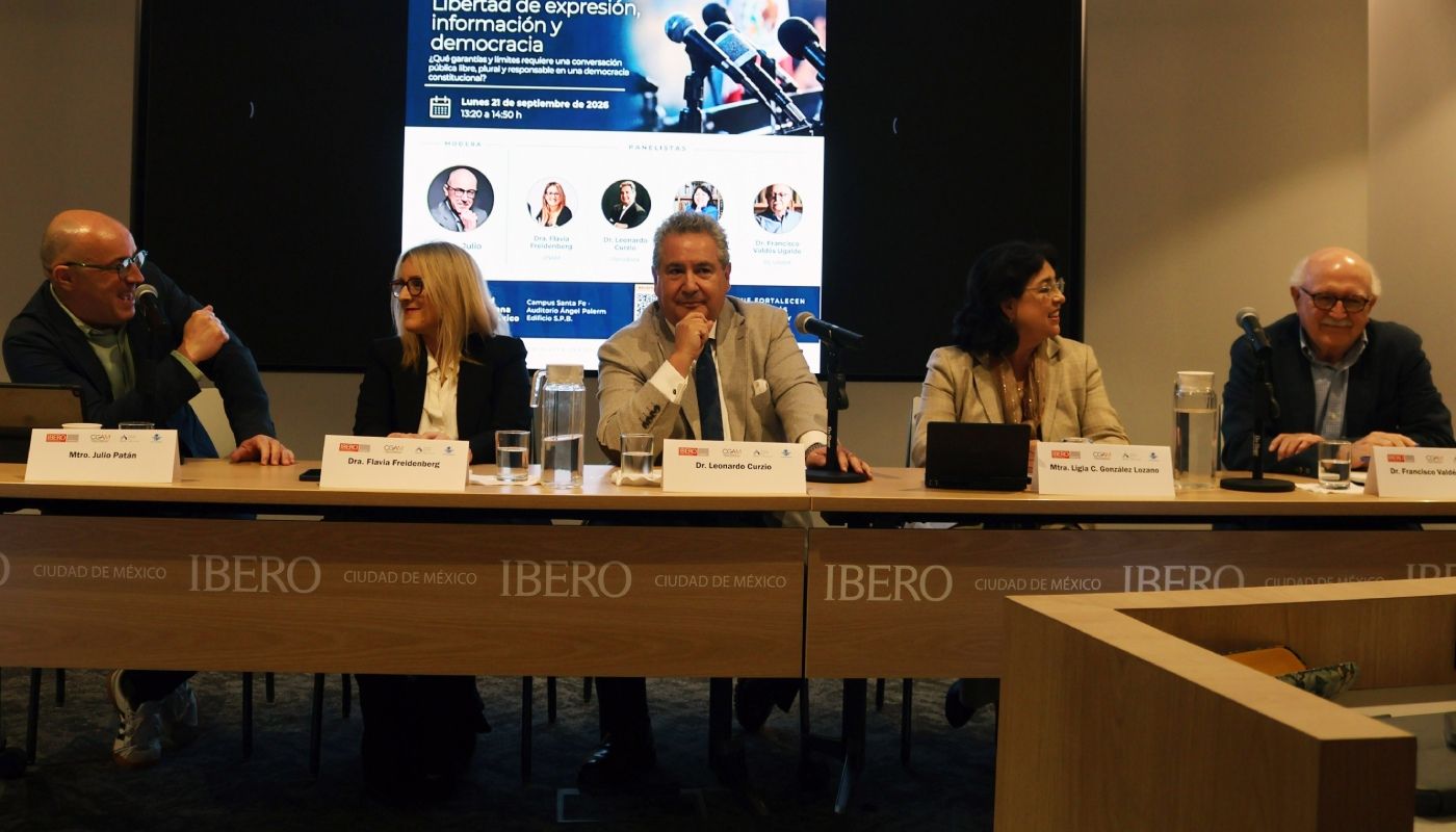Sin libertad de expresión, democracia se convierte en promesa vacía: Especialistas en Seminario de IBERO Derecho