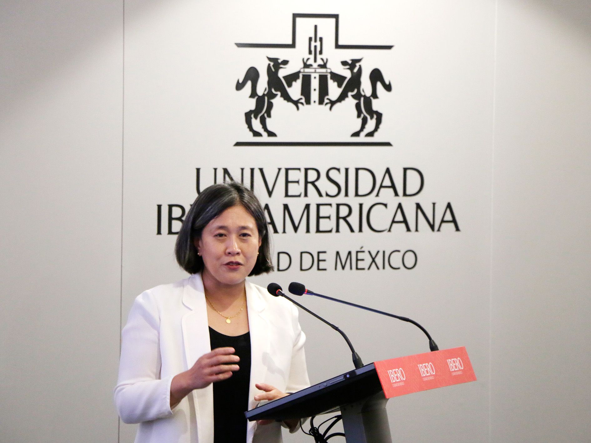 Comercio ha creado riqueza, pero también mayores brechas: Katherine Tai en la IBERO