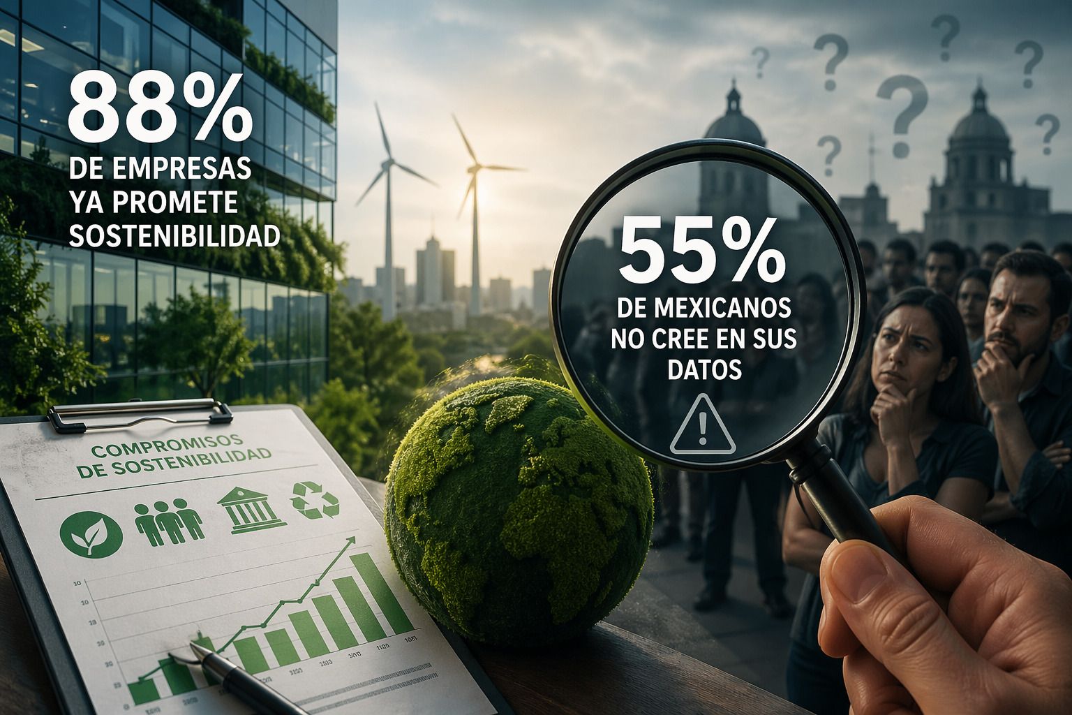 88% de empresas ya promete sostenibilidad, pero mexicanos desconfían de sus datos: aliado ONU y docente IBERO