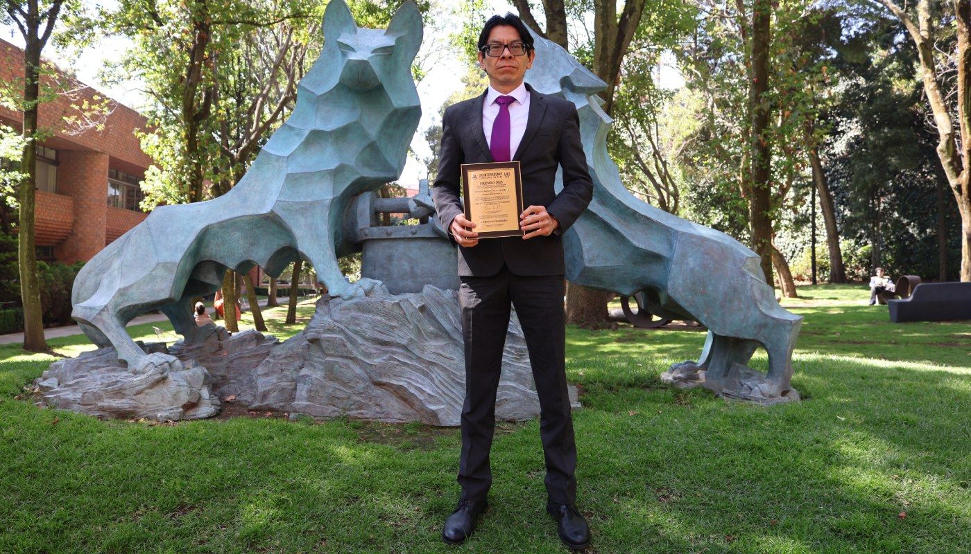 Académico IBERO recibe reconocimiento de la ONU por combatir obesidad infantil 