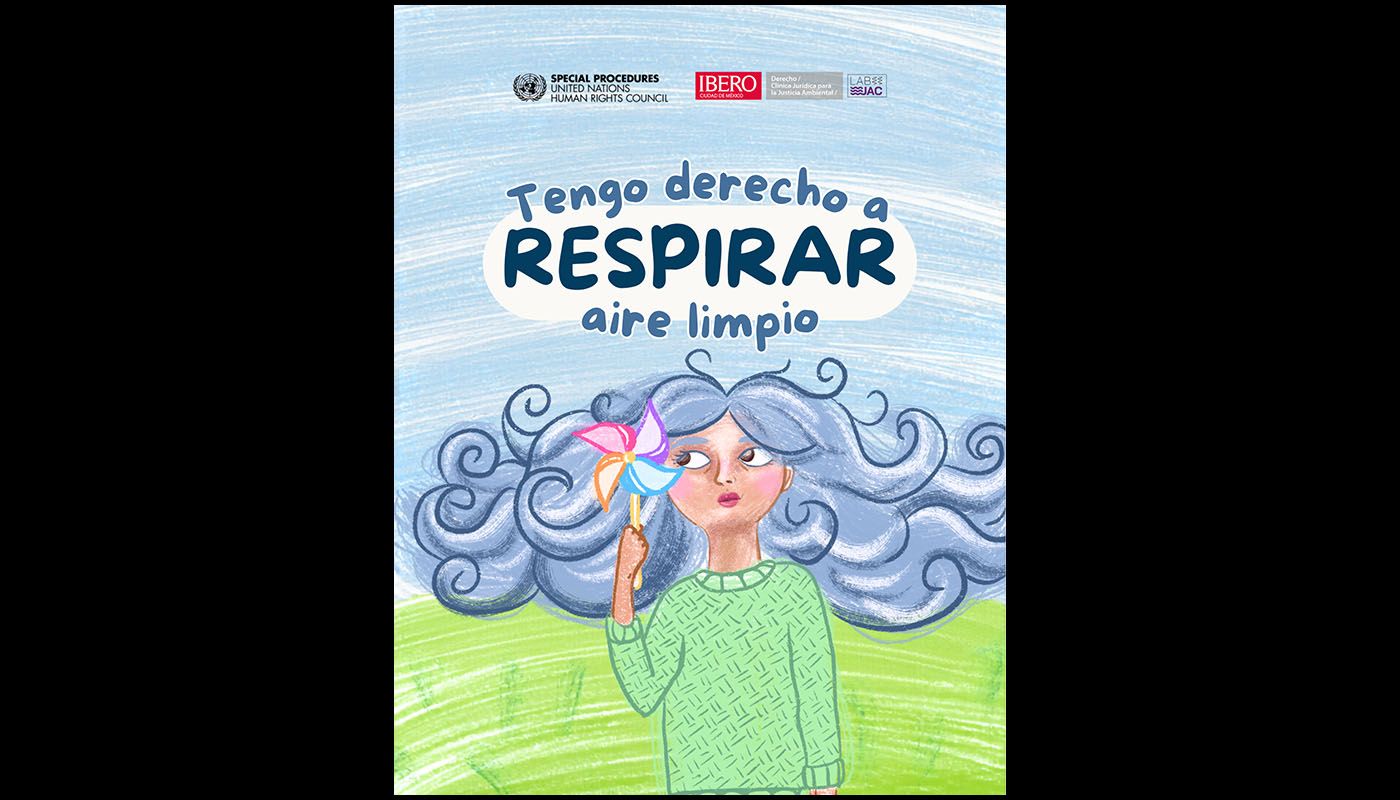 LabJAC IBERO lanza libro para que las infancias conozcan su derecho a respirar aire limpio