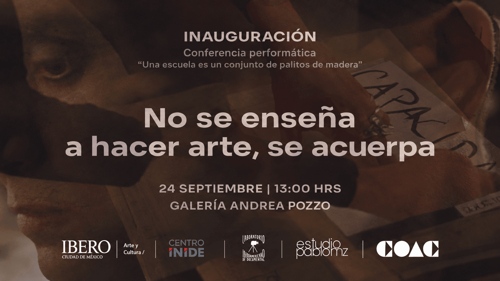IBERO transforma galería en laboratorio: público podrá intervenir en exposición sobre cómo se aprende a hacer arte