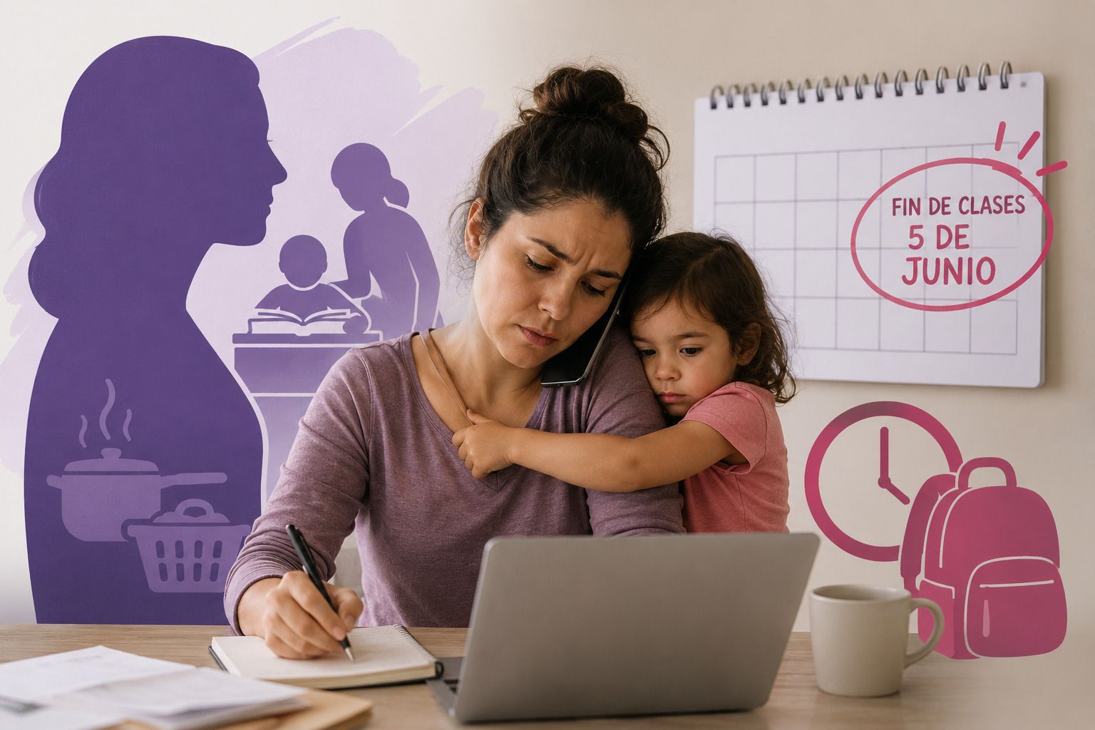 Adelantar fin del ciclo escolar por Mundial trasladará carga de cuidados a mujeres; IBERO ya advertía necesidad de escuelas con horarios ampliados