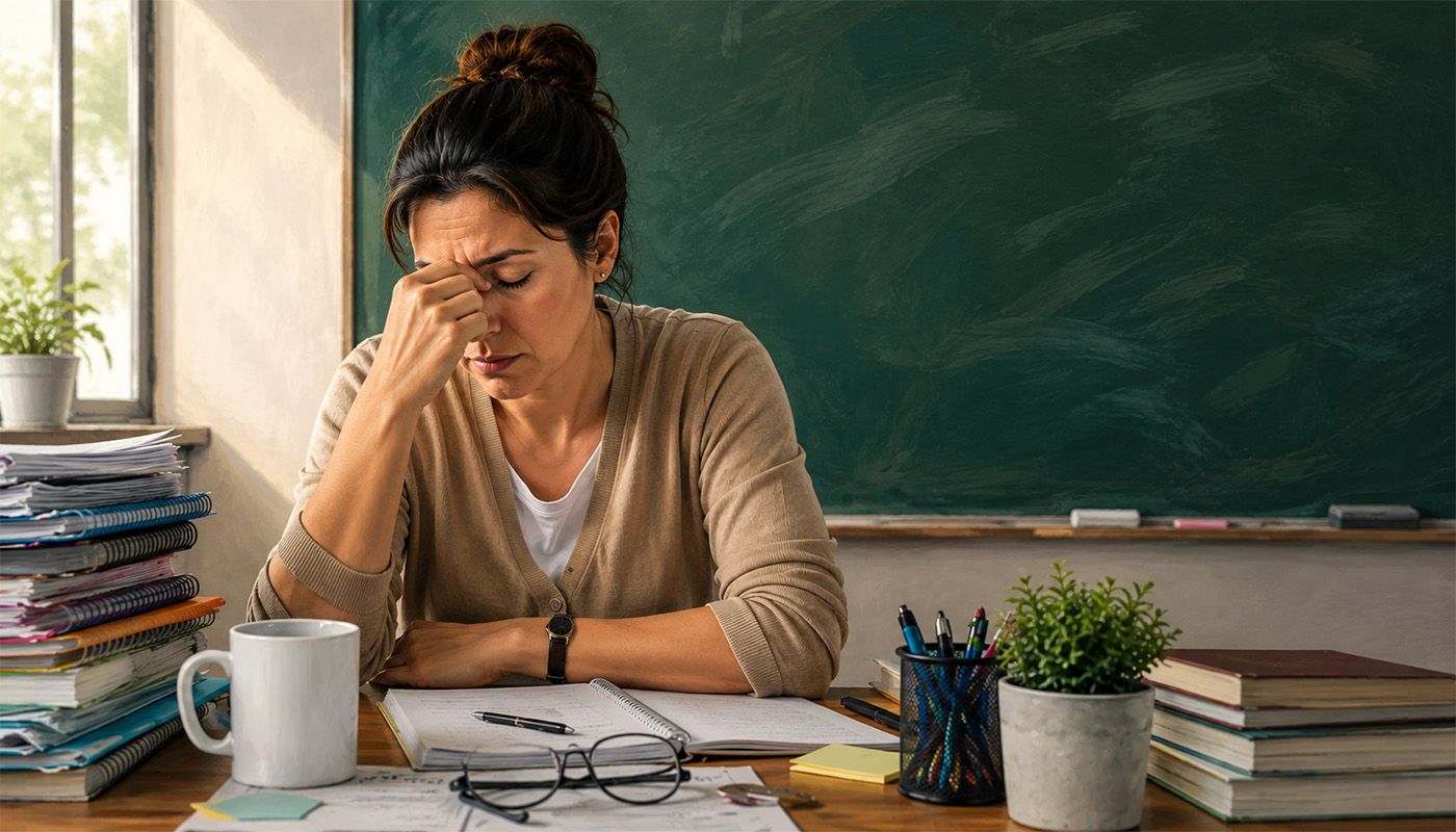 Docentes agotados, bajo presión y con secuelas de la pandemia: informe presentado en la IBERO pone foco en bienestar escolar