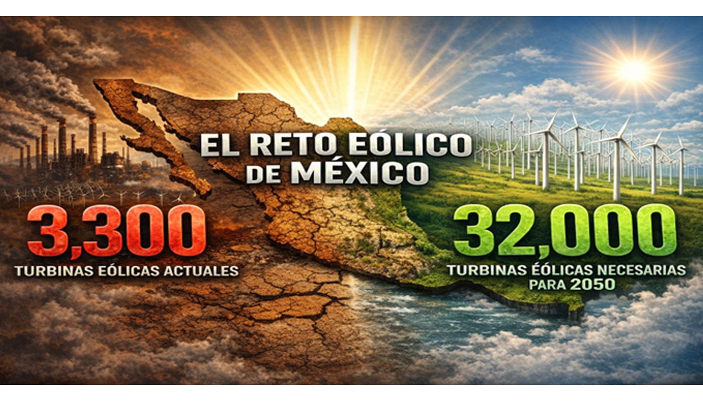 Opinión. Transición energética en México exigiría multiplicar infraestructura hasta 10 veces