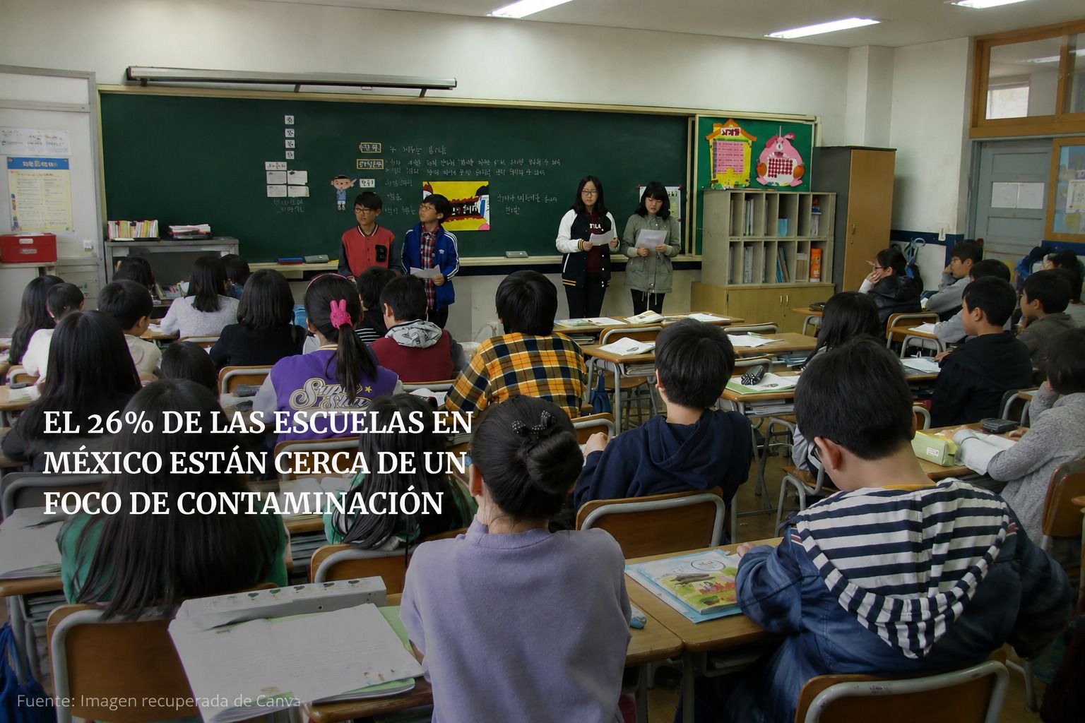 Una de cada cuatro escuelas en México se ubica cerca de un foco de contaminación; IBERO advierte que el problema también afecta el aprendizaje