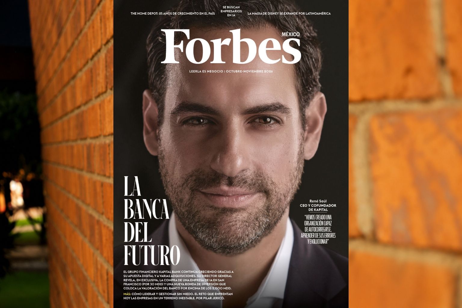 Kapital, banco unicornio cofundado por egresado IBERO René Saúl Farro, alcanza valuación de 2 mil mdd y adquiere firma de IA en EU: Forbes