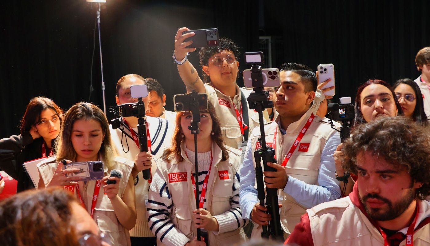 Vive la noticia en la IBERO con el CNN Academy LATAM Simulation 2026