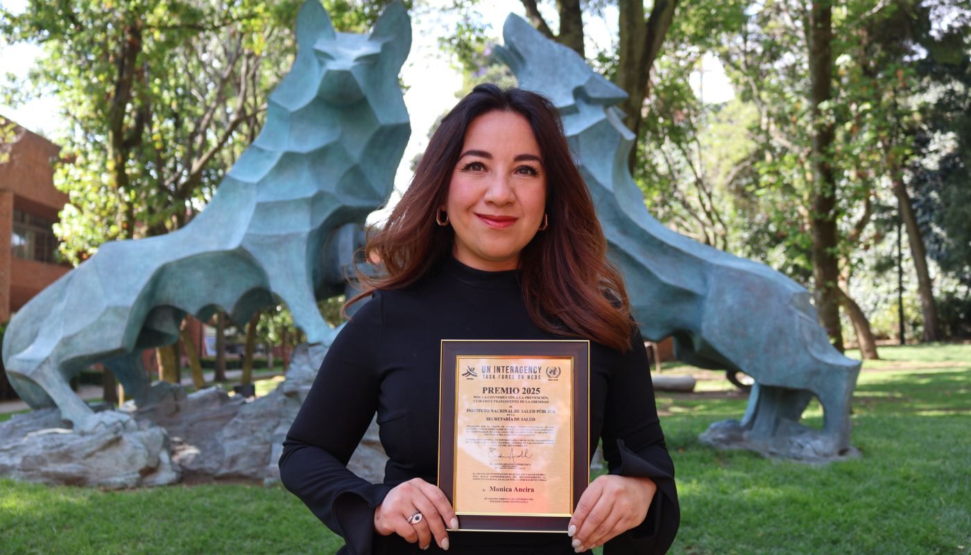 Académica IBERO recibe Premio 2025 de la ONU por su contribución para prevenir obesidad en primera infancia