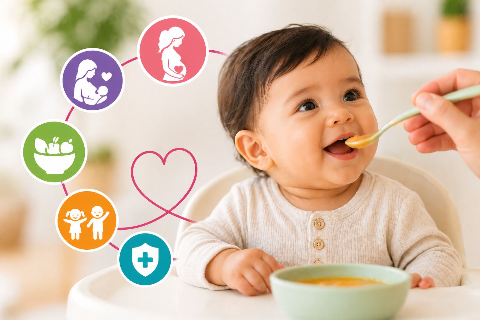 Buena o mala nutrición en los primeros mil días define la vida de niñas y niños y el desarrollo del país