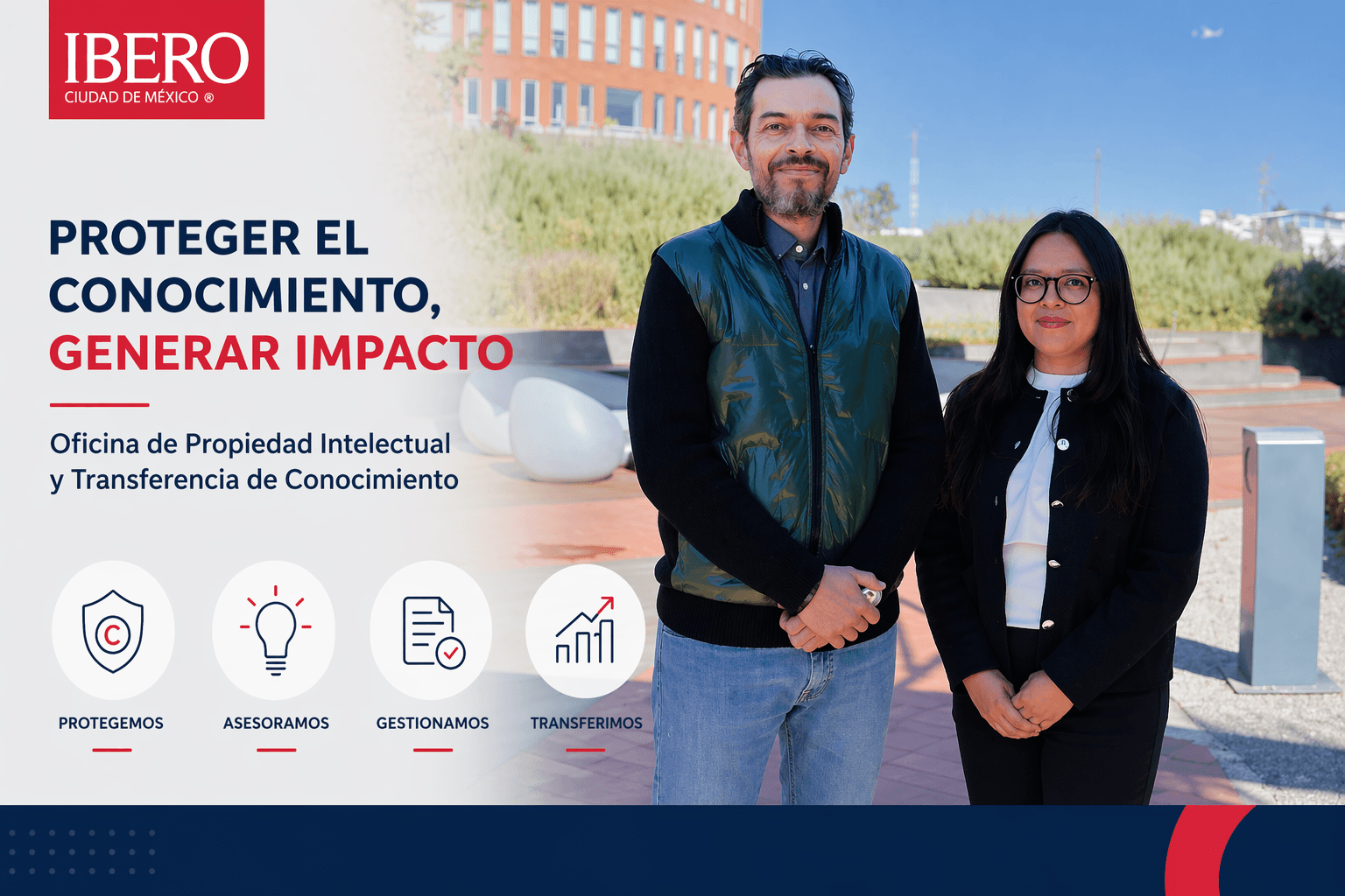 IBERO protege el conocimiento y lo convierte en impacto: así opera su Oficina de Propiedad Intelectual