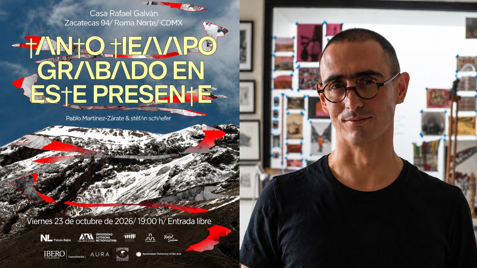 Cambio climático ya borró un glaciar en México: académico IBERO gana premio de Países Bajos con proyecto que recupera su memoria