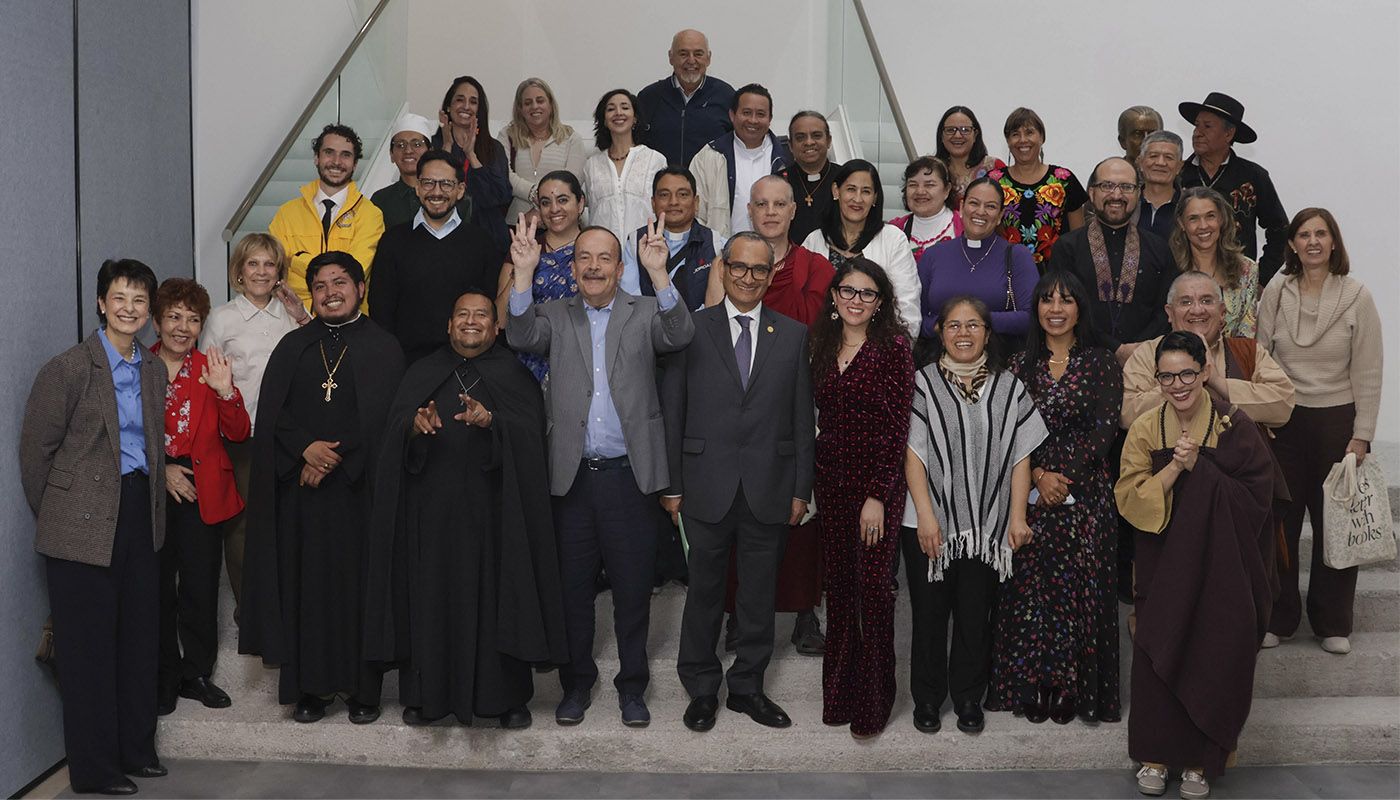 De la oración a la búsqueda de desaparecidos: religiones plantean en la IBERO una paz activa frente a la violencia