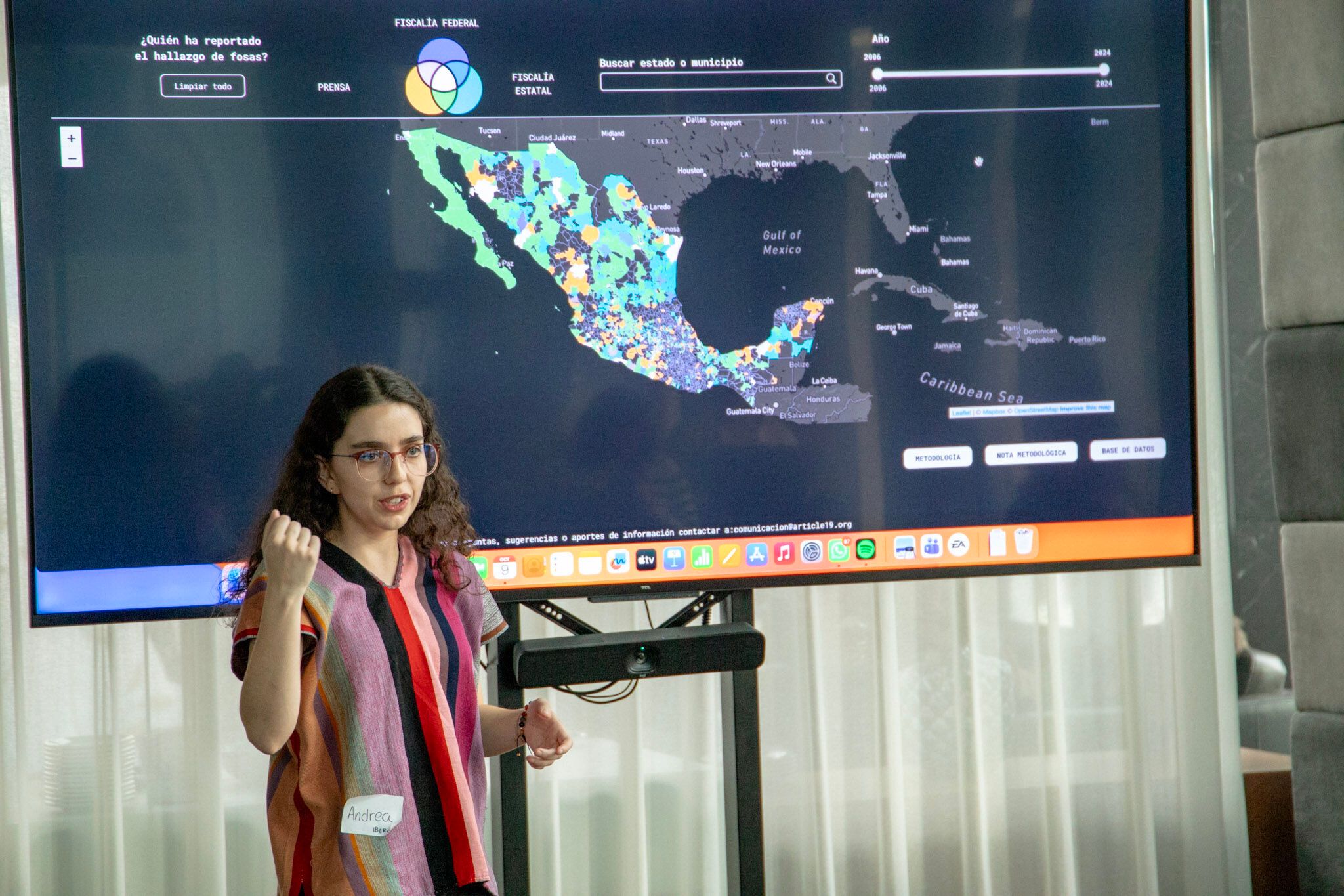 ¿Las fosas clandestinas siguen patrones? IBERO presenta en foro de Amnistía Internacional método para predecir posibles ubicaciones