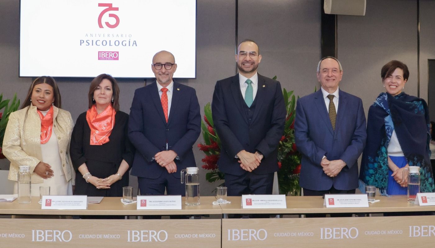 En su 75 aniversario, Psicología IBERO fortalece compromiso con la innovación y los retos contemporáneos