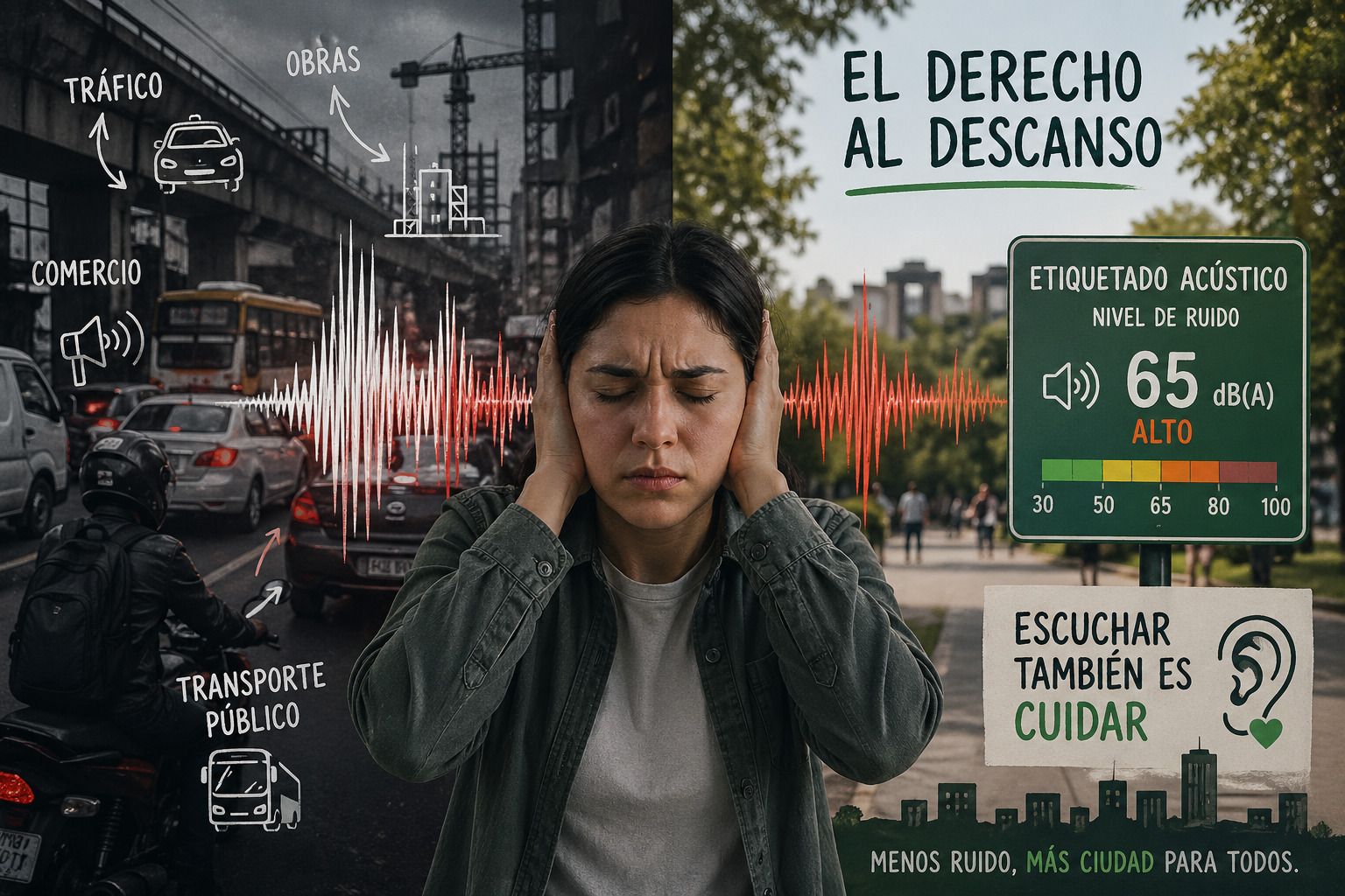 Opinión. Escuchar también es cuidar: el ruido como desigualdad urbana